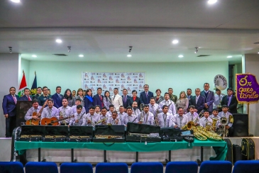 INPE presenta concierto musical y entrega de instrumentos musicales