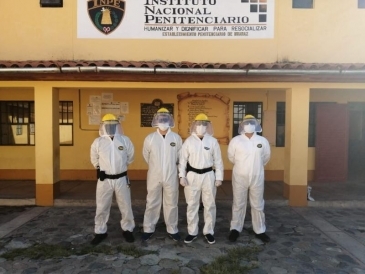 Penales de la región Lima recibieron equipos sanitarios y de protección
