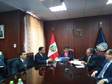 Oficina regional sur Arequipa firma acuerdo con tres instituciones