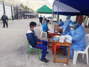 INPE refuerza medidas preventivas en penal de Huancavelica