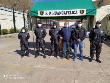 Acciones sanitarias en penales de Ayacucho, Huanta, Concepción y Huancavelica