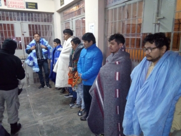 INPE realizó operativo “Cordillera Blanca” y traslada a 7 internos del penal Huaraz