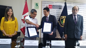 Asociación fundada por padre Hubert Lanssiers firma convenio con el INPE