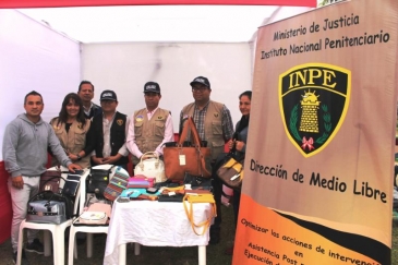 Medio Libre de la ORL mostró producción en feria de la Estrategia Barrio seguro