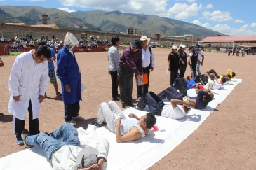 300 internos del EP Cusco participaron en campaña de sensibilización por Día de la Salud
