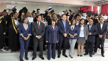 Tutelados del Medio Libre Callao se graduaron en diferentes especialidades