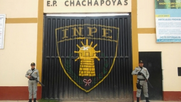 INPE retoma seguridad externa del penal de Chachapoyas