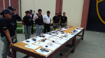 EN PENAL DE TRUJILLO INCAUTAN MÁS DE 200 ARTÍCULOS PROHIBIDOS