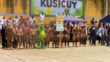 EN PENAL DE PUERTO MALDONADO REALIZAN CONCURSO DE DANZAS POR CARNAVALES