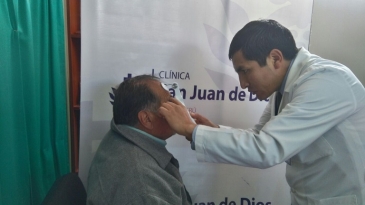 Campaña oftalmológica en penal Cusco