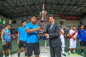 Internos jugaron final del campeonato “Copa América 2019”