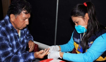 En Huacho realizan campaña de salud