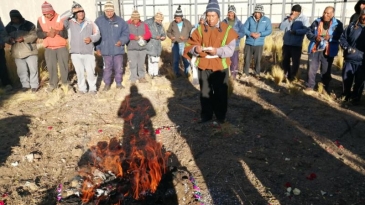 Internos del EP Puno participan en ceremonia por el &quot;Día de la Pachamama&quot;