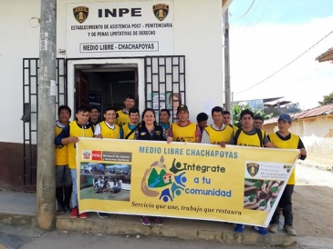 Medio Libre de Chachapoyas participa en campaña de limpieza