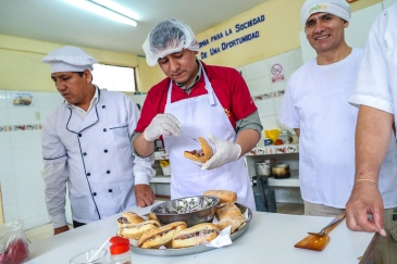 Taller de gastronomía: Un camino de sabor a la resocialización