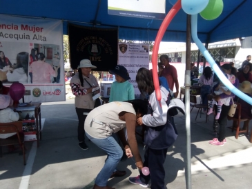 Inpe participa en jornada de acercamiento a la población de Arequipa