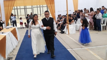 Internos del penal de Chimbote contrajeron matrimonio civil
