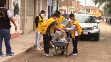 Liberados y sentenciados limpiaron calles de Ferrañafe