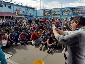 Prevención en centros penitenciarios de los penales de la Oficina Regional Centro Huancayo
