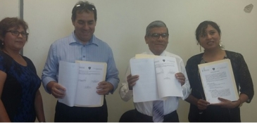INPE y Fiscalía firman convenio