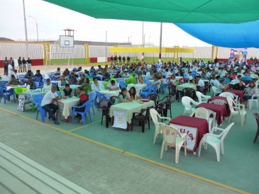 Internos del EP Chincha participan de encuentro familiar