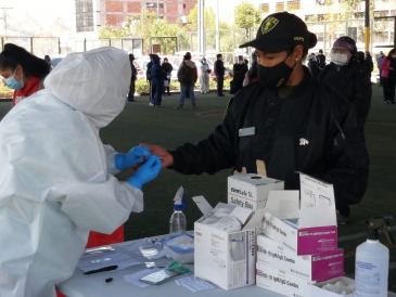 Realizan pruebas rápidas en el penal Cusco Varones