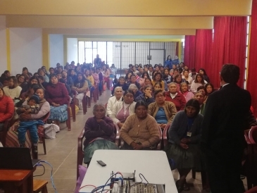 Visitas al penal Varones Cusco participaron en campaña de sensibilización