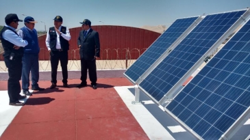 Penal Ica primer establecimiento penitenciario del país con energía renovable