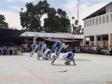 Internos del penal Tarapoto participan de festival de danza y gastronomía
