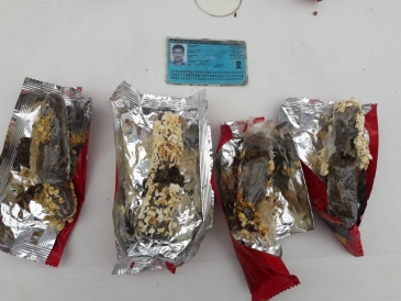 Tratan de ingresar supuesta droga camuflada en chocolate