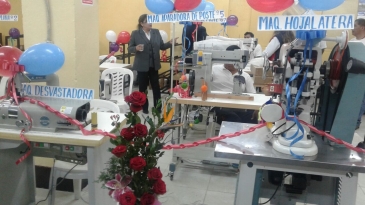 INPE inaugura talleres de zapatería en penal