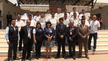 CETPRO del penal Ancón II certificó a internos e inauguró taller de cestería