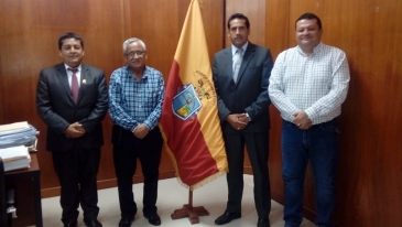 Director de la Oficina Regional Norte se reunió con gobernador regional de Lambayeque