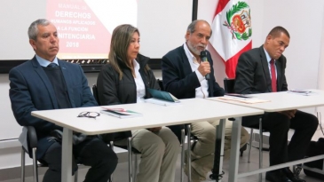 INPE capacita a servidores en derechos humanos