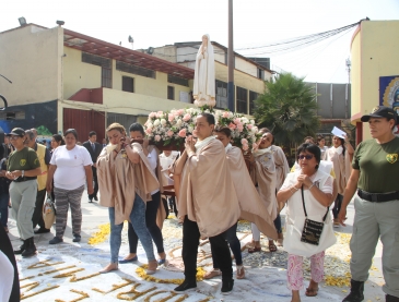 Virgen Peregrina de Fátima visita penales