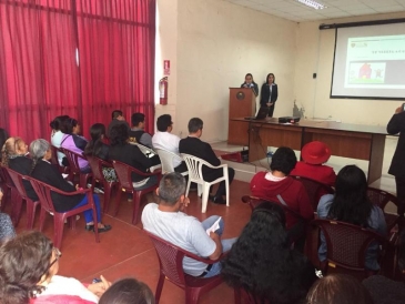 En el EP Chiclayo presentan programa Volviendo a casa