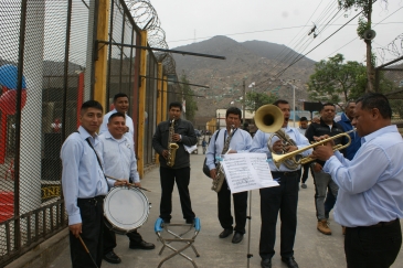 Banda de músicos del Ep Lurigancho ¡Siempre presente!