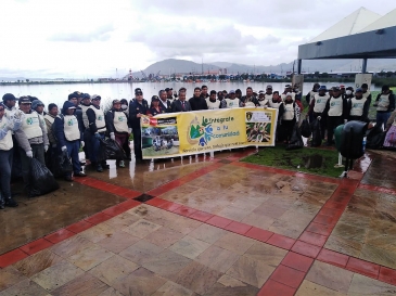 Medio Libre de Puno participa en preparativos para la fiesta de la Candelaria