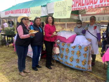 Gran feria gastronómica y artesanal organizó EP Cusco Mujeres