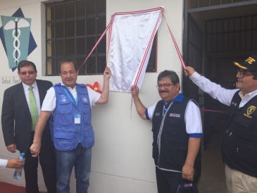 Inauguran la ampliación del Centro Médico en EP Huaral