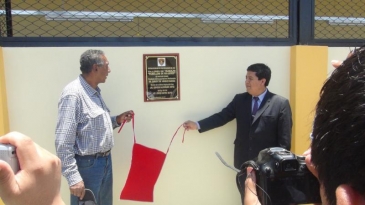 Inauguran ambientes en penal  Ica