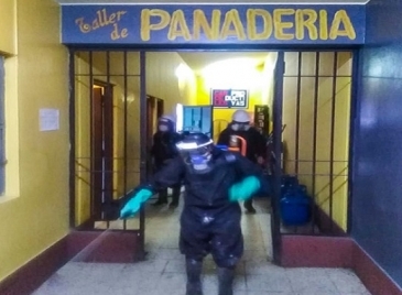INPE realiza acciones sanitarias en el penal Huaraz contra el coronavirus