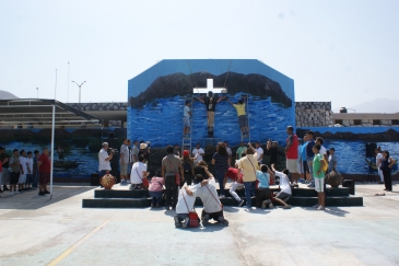 Internos del EP Huaral escenificarán Vía Crucis Andino con la dirección del maestro Freddy Battifora