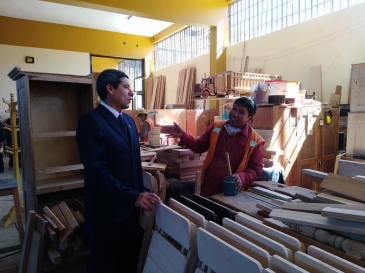 Con oficio, lectura y talleres penal Cusco impulsa resocialización