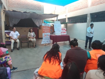 Internas del EP Tacna participaron en taller contra adicción a las drogas