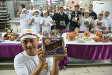 Presentan turrón de chicha
