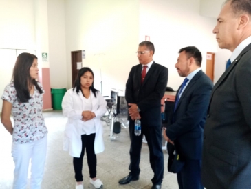 Presidente del INPE visita penal Cajamarca y verifica condiciones de trabajo