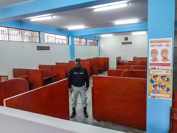 INPE: Penal Lurigancho implementa salas para abogados y operadores de justicia