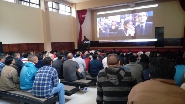 Internos del penal Castro Castro participan en festival de cine