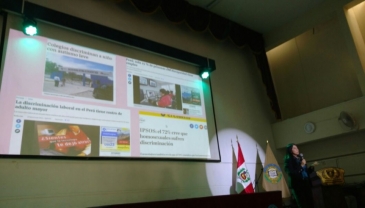 Viceministra dictó charla en el CENECP